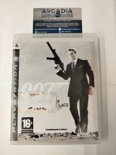 007 Quantum Of Solace PlayStation 3 Edition PS3 PAL ITA